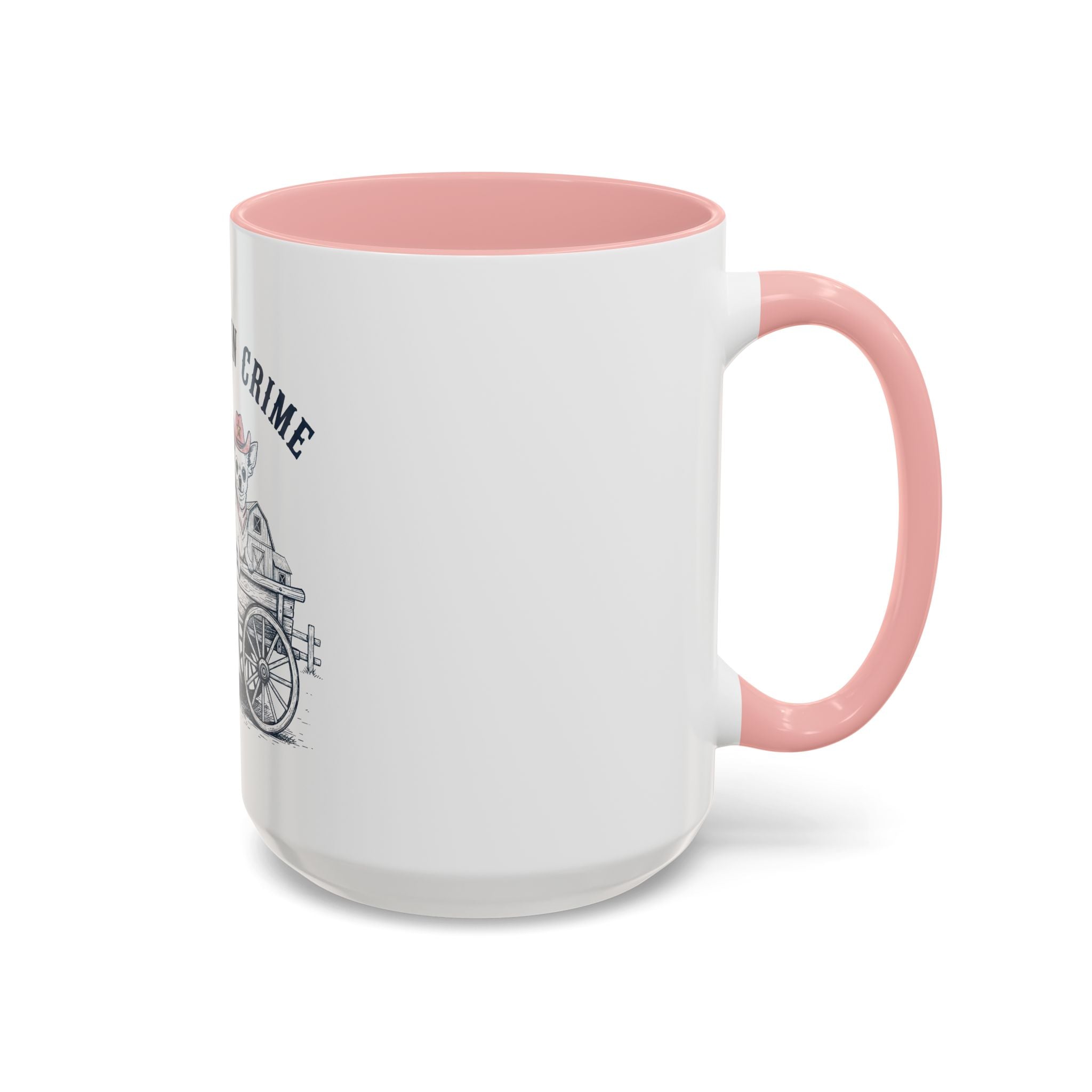 Partners in Crime Coffee Mug — Cute Cowboy Coco & Pete Accent Mug (11/15oz)