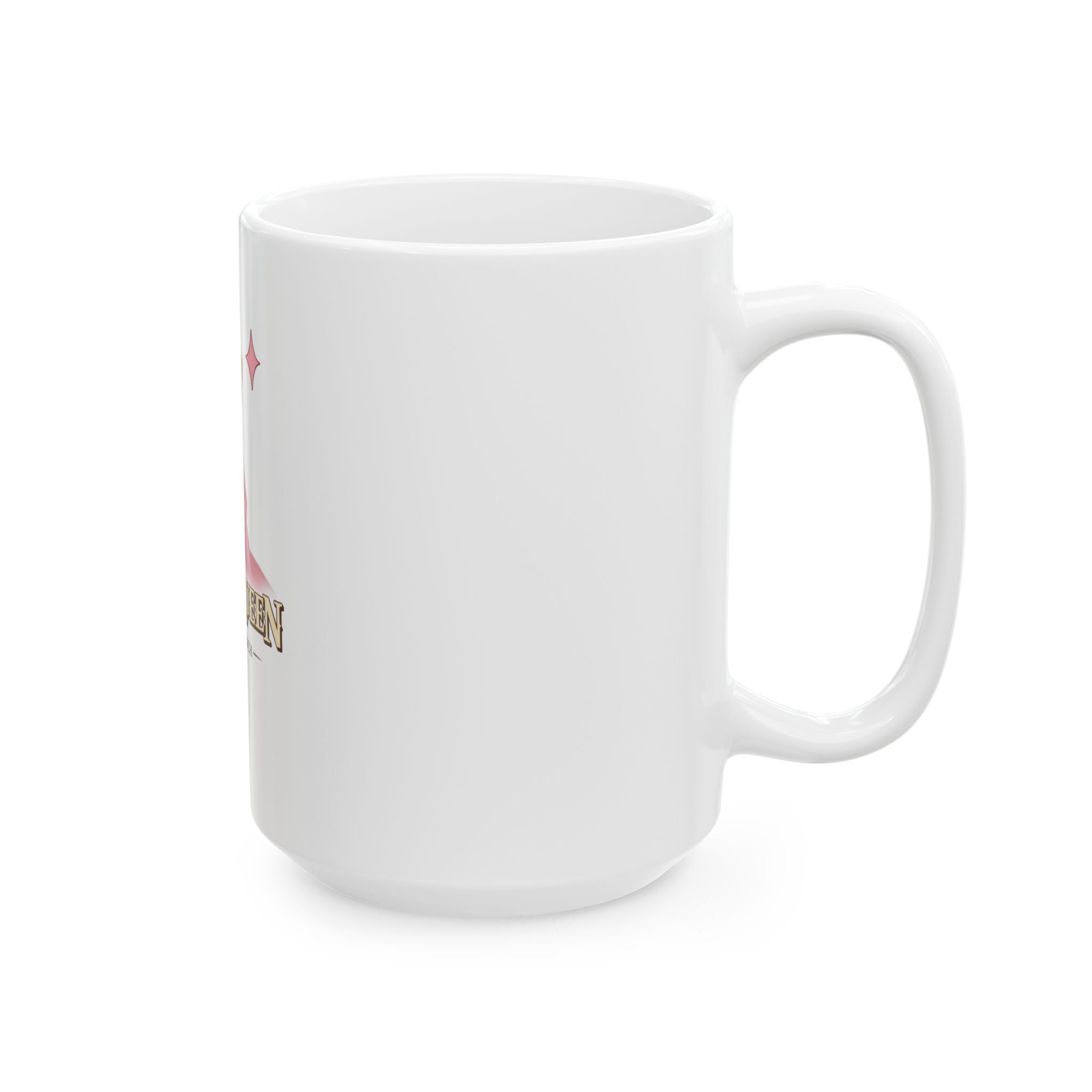 Ranch Queen Ceramic Mug — Cute Pink Cowgirl Chihuahua Design (11oz & 15oz)