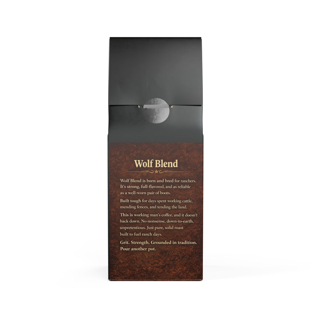 Wolf Hill Ranch Coffee-Wolf Blend (Medium-Dark Roast)