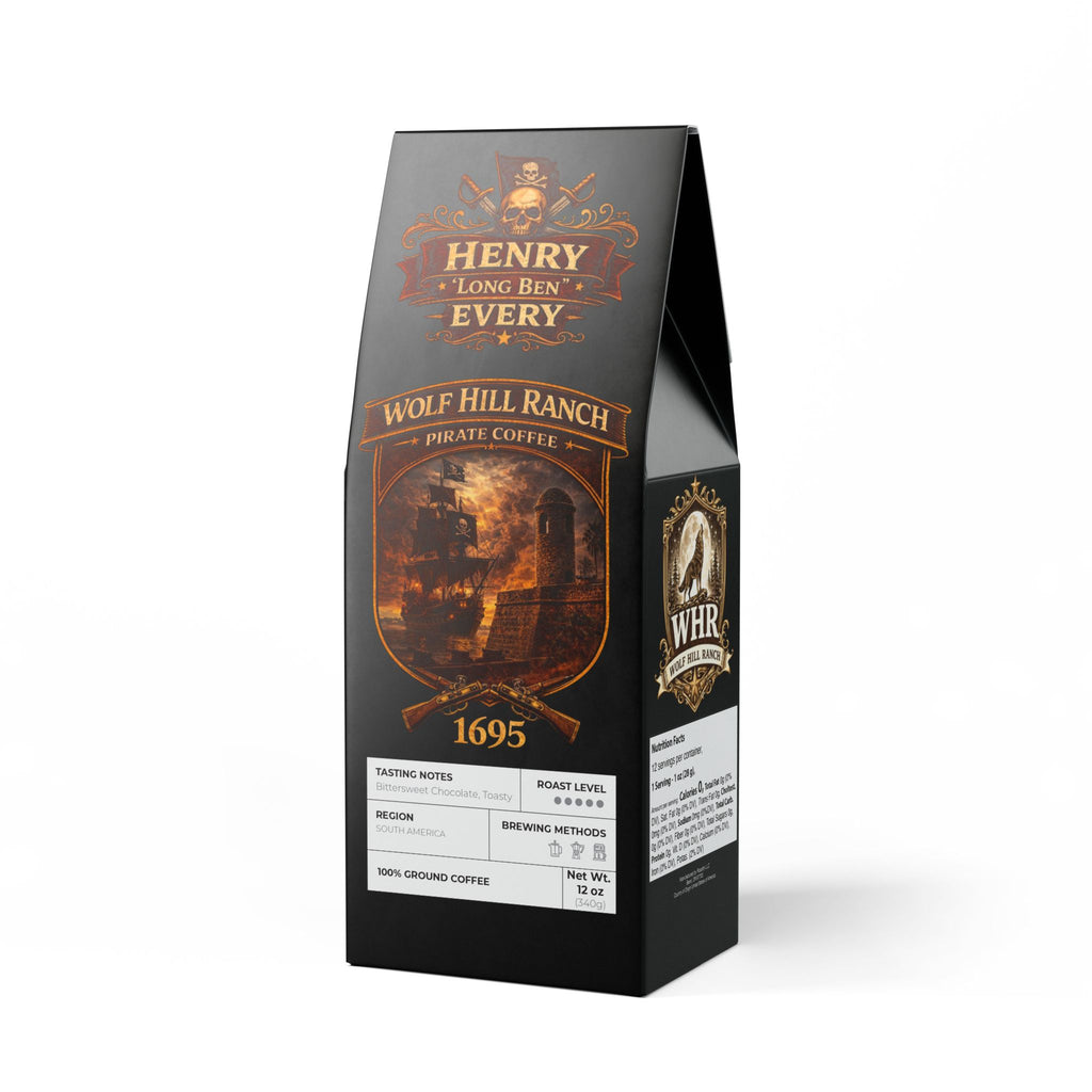 Pirate Coffee -1695 Blend (Dark French Roast)