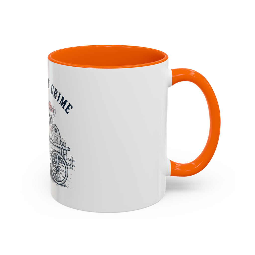 Partners in Crime Coffee Mug — Cute Cowboy Coco & Pete Accent Mug (11/15oz)