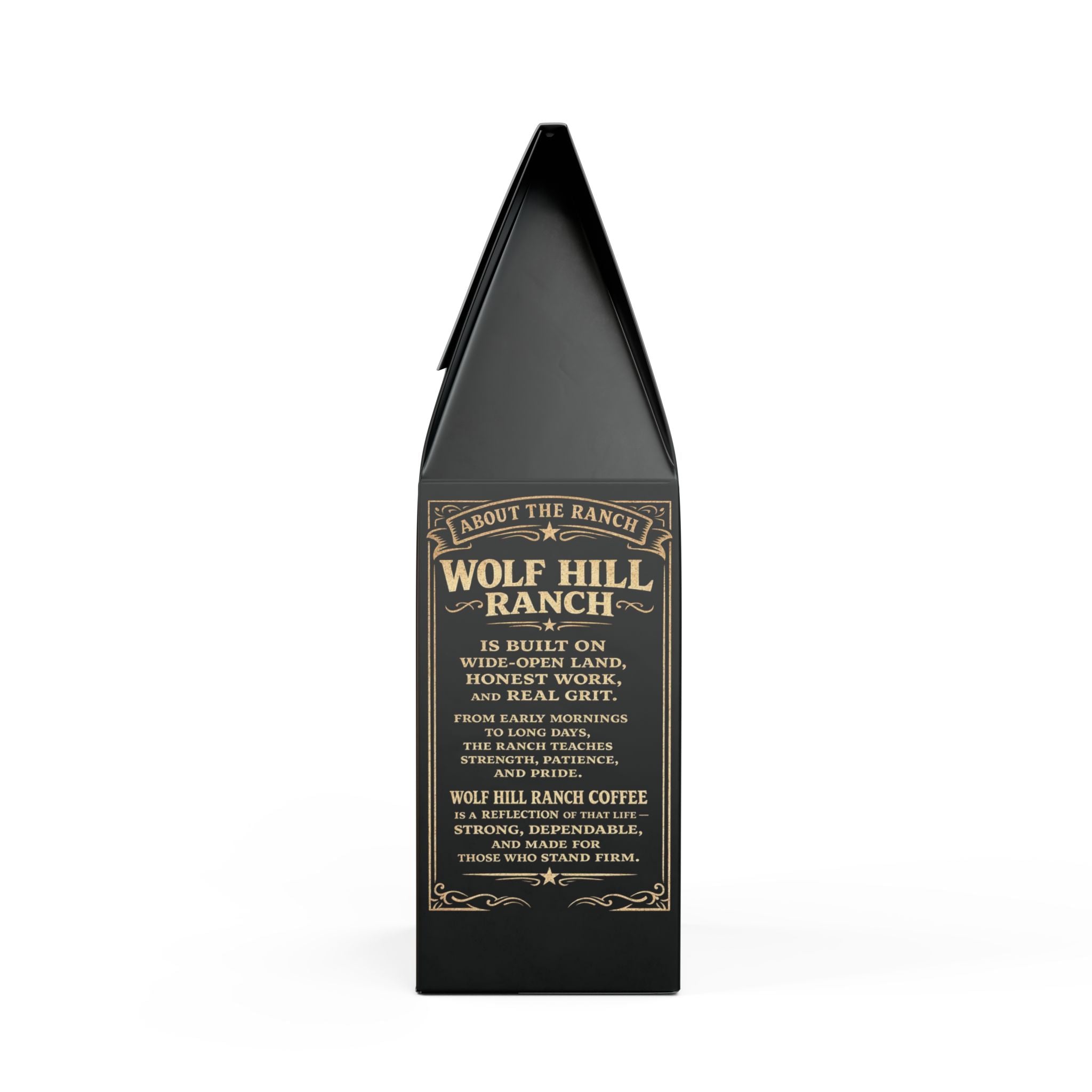 Wolf Hill Ranch Coffee- Ranch Roast Blend (Dark French Roast)