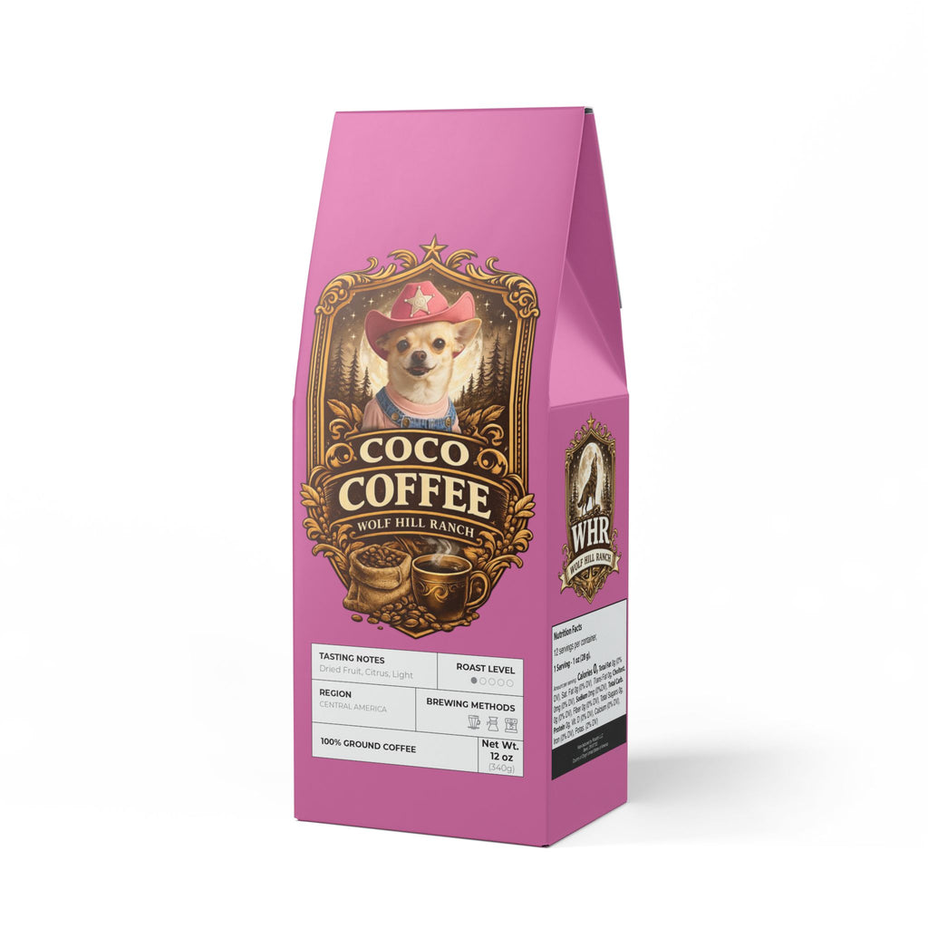 Wolf Hill Ranch Coffee-Coco Coffee Blend (Light Roast)