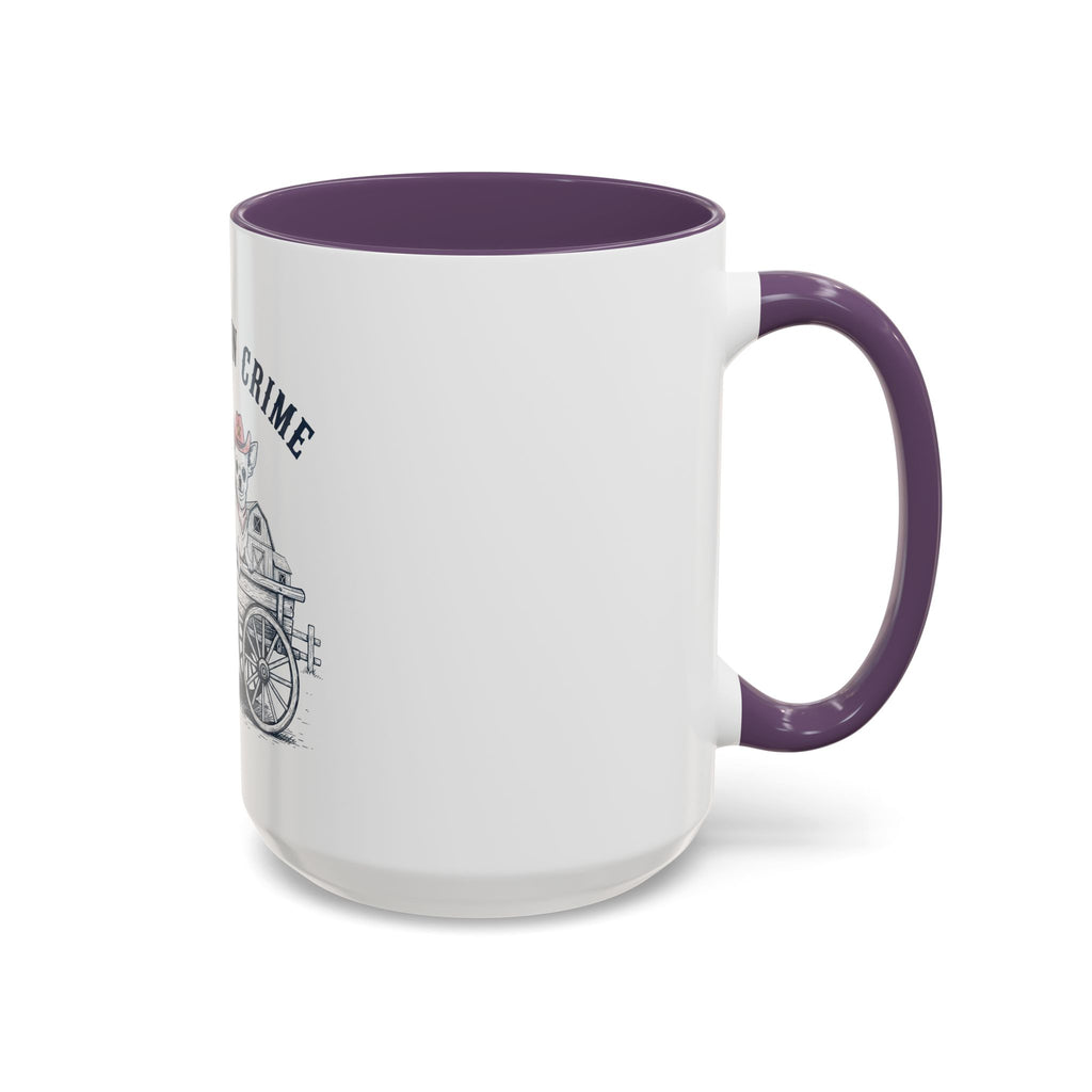 Partners in Crime Coffee Mug — Cute Cowboy Coco & Pete Accent Mug (11/15oz)
