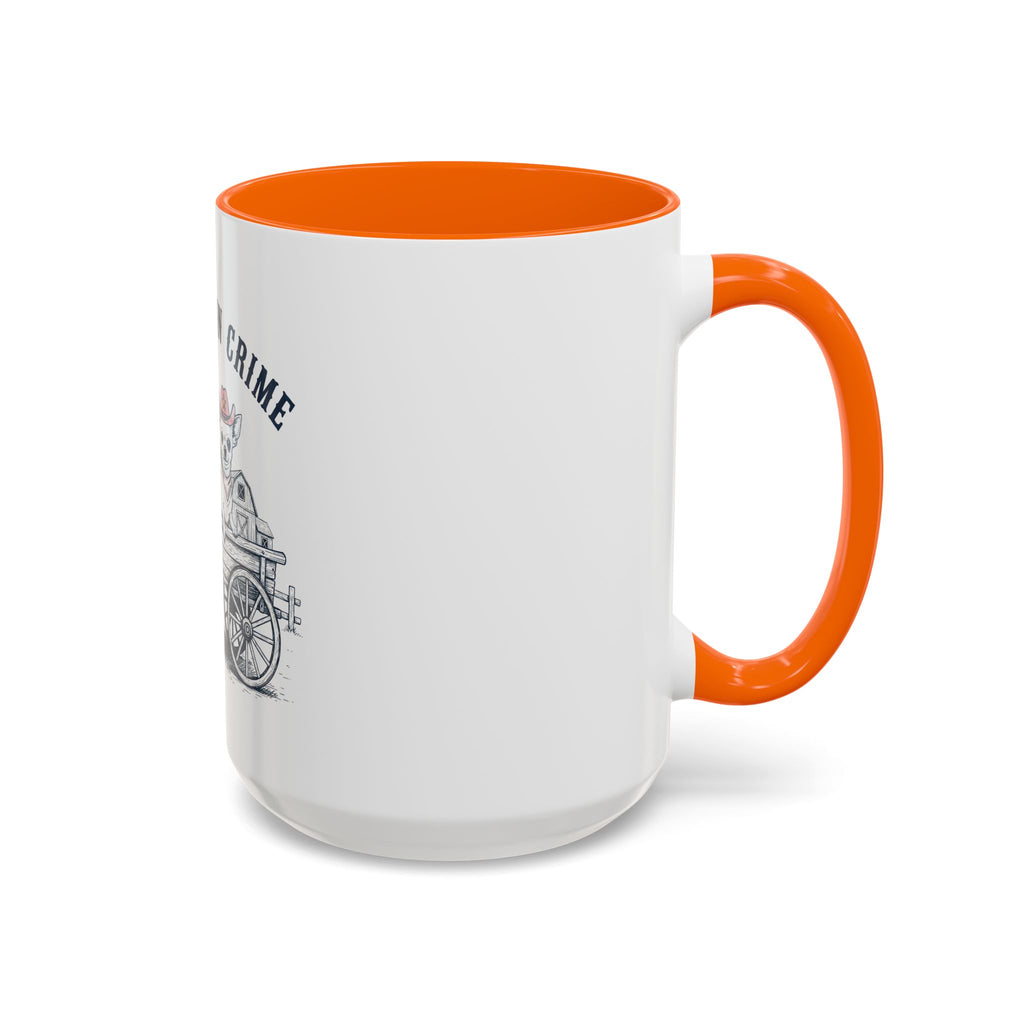 Partners in Crime Coffee Mug — Cute Cowboy Coco & Pete Accent Mug (11/15oz)