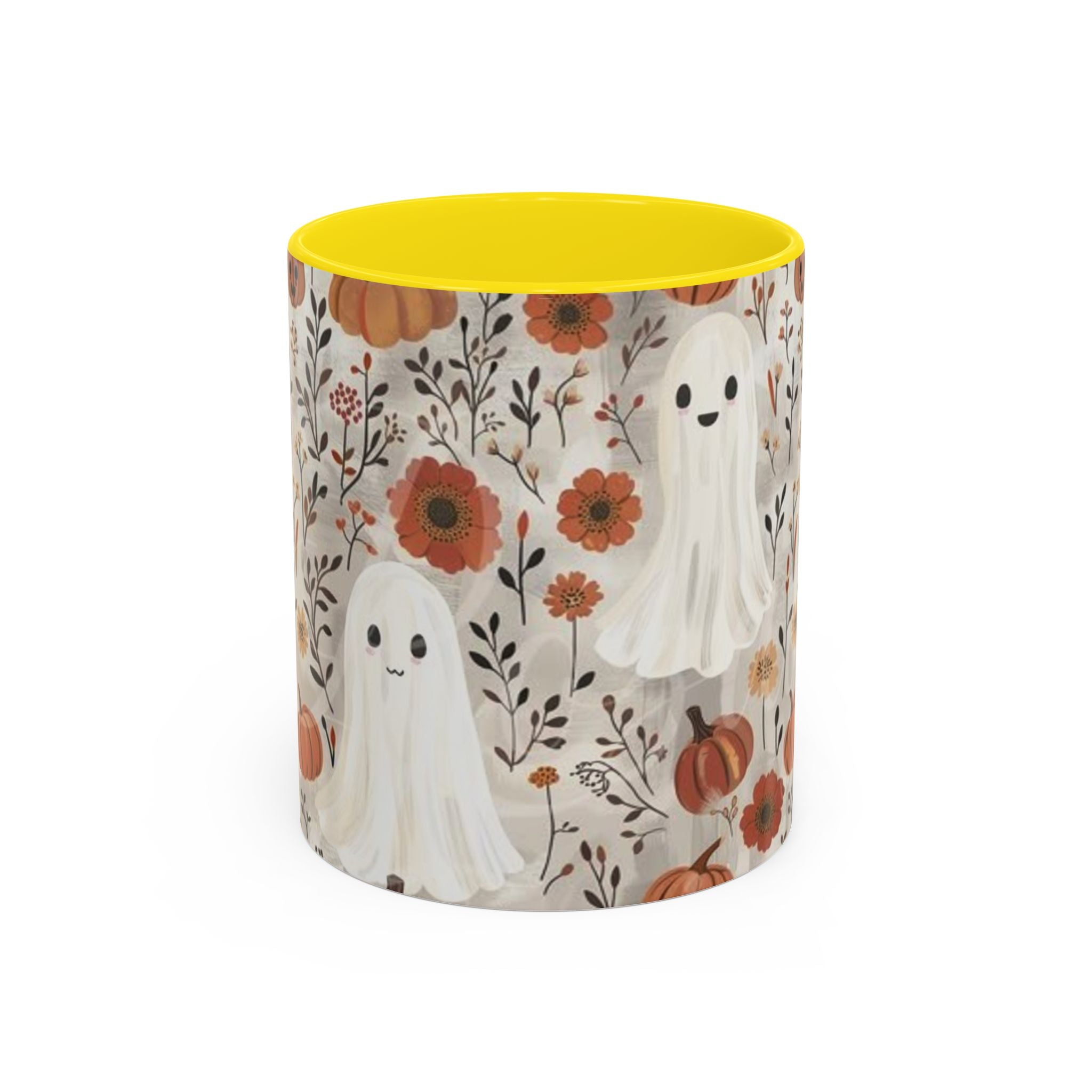 Cute Halloween Ghost Coffee Mug | Fall Decor, Gift for Autumn Lovers, Spooky Vibes, Ceramic Drinkware, Witchy Kitchen