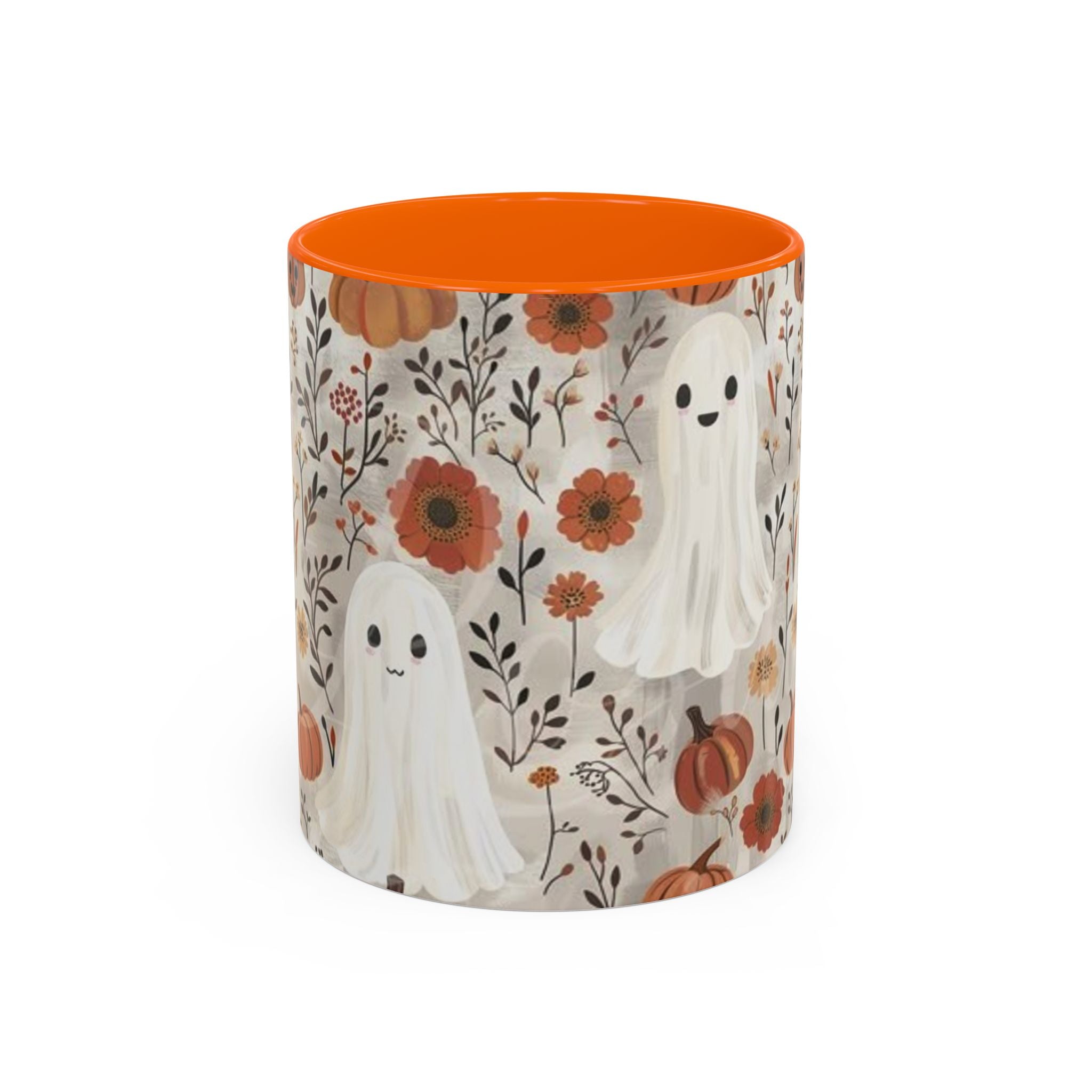 Cute Halloween Ghost Coffee Mug | Fall Decor, Gift for Autumn Lovers, Spooky Vibes, Ceramic Drinkware, Witchy Kitchen