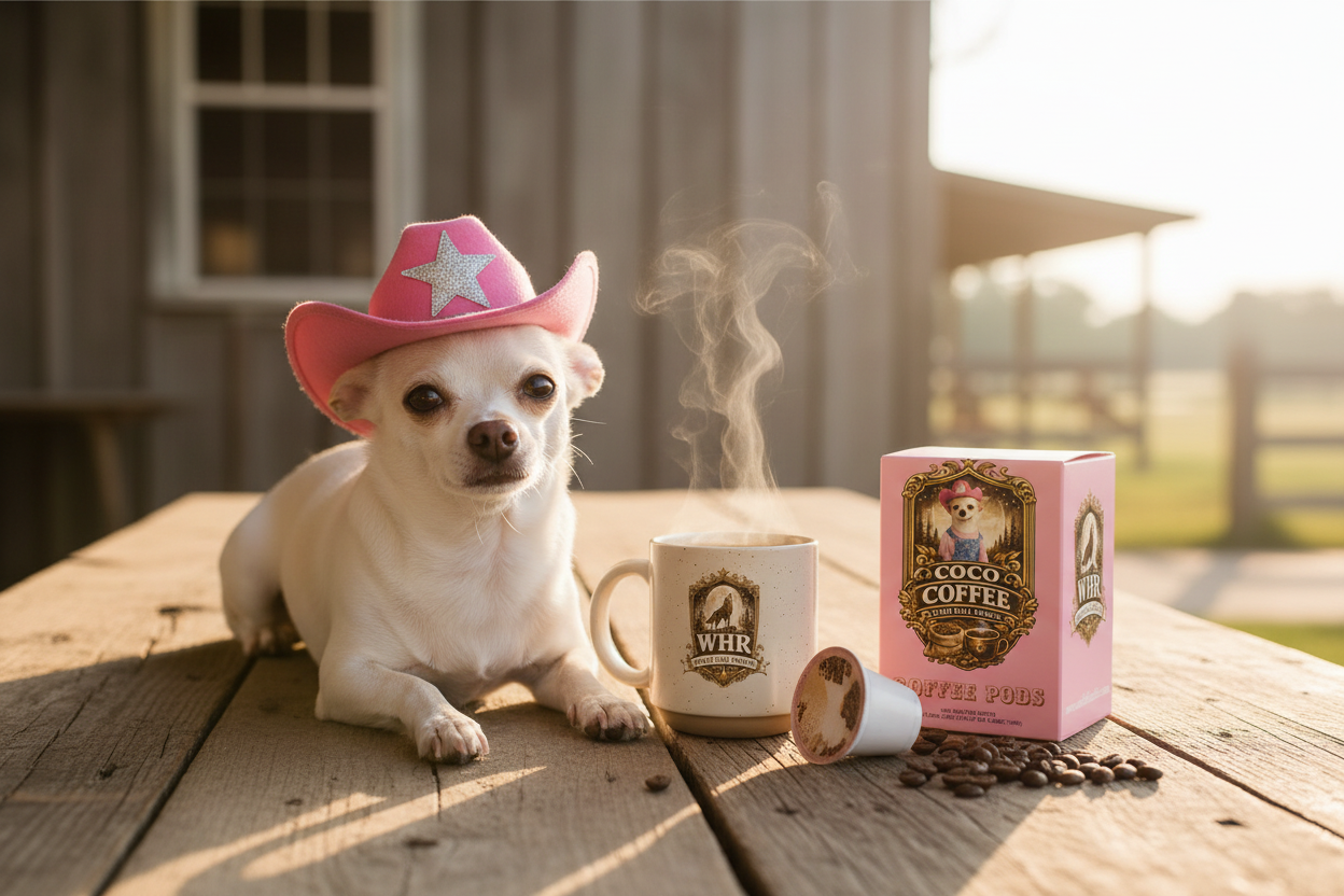 Coco with Real Box - Morning Table