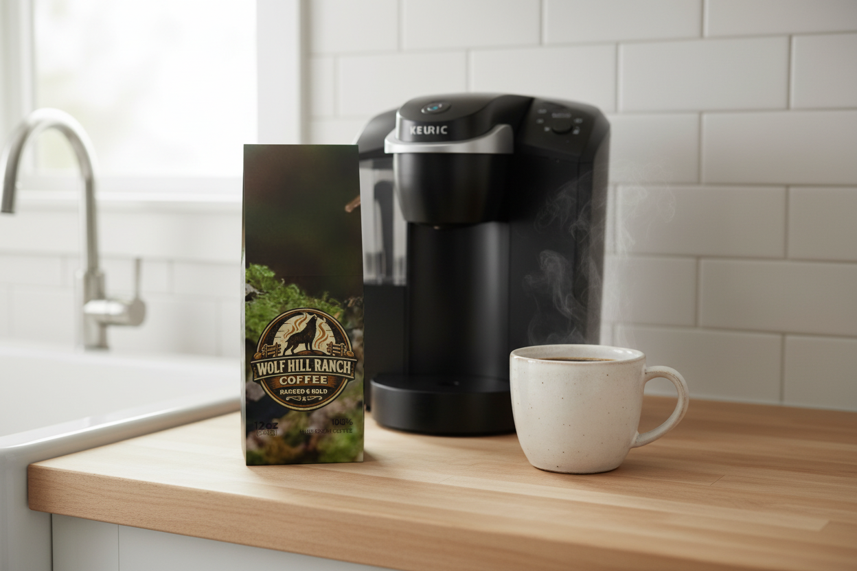 Modern Farmhouse with Coffee Maker